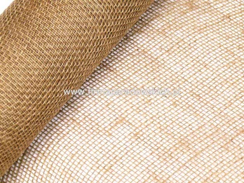 siatka jutowa drobna 50cm/5mb naturalny (221014)
