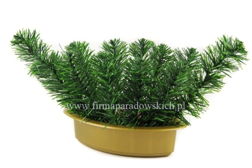 cemenciak łódka  mini 1szt złoty