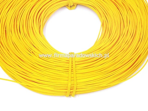 rattan krążek 1szt szafran 